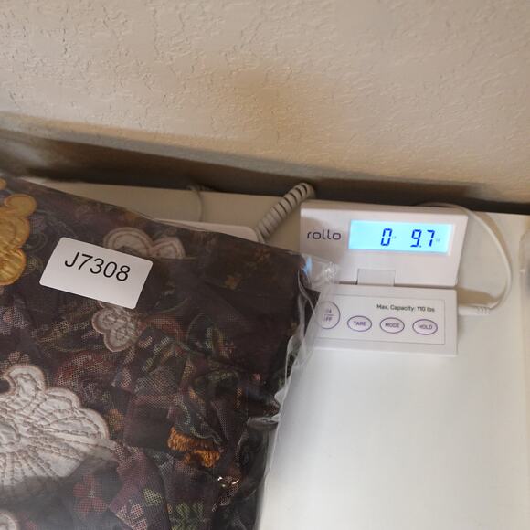 Johnny Was Dress Womens Small Jovie Mesh Biya Flared Skirt Floral Boho - Picture 11 of 11